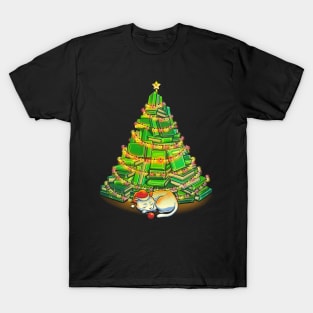 My Favorite Xmas Tree Ugly Sweater by Tobe Fonseca T-Shirt